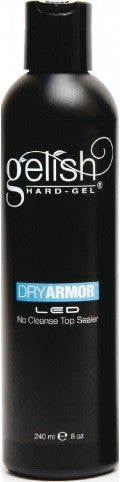 Gelish Dry Armor Non Cleansing No Wipe Top Sealer, 8oz, 01570 BB KK