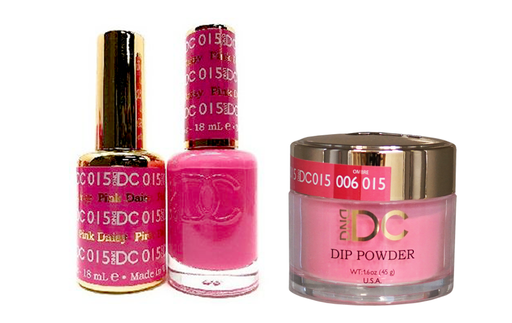 DC 3in1 Dipping Powder + Gel Polish + Nail Lacquer, DC 015 OK1207