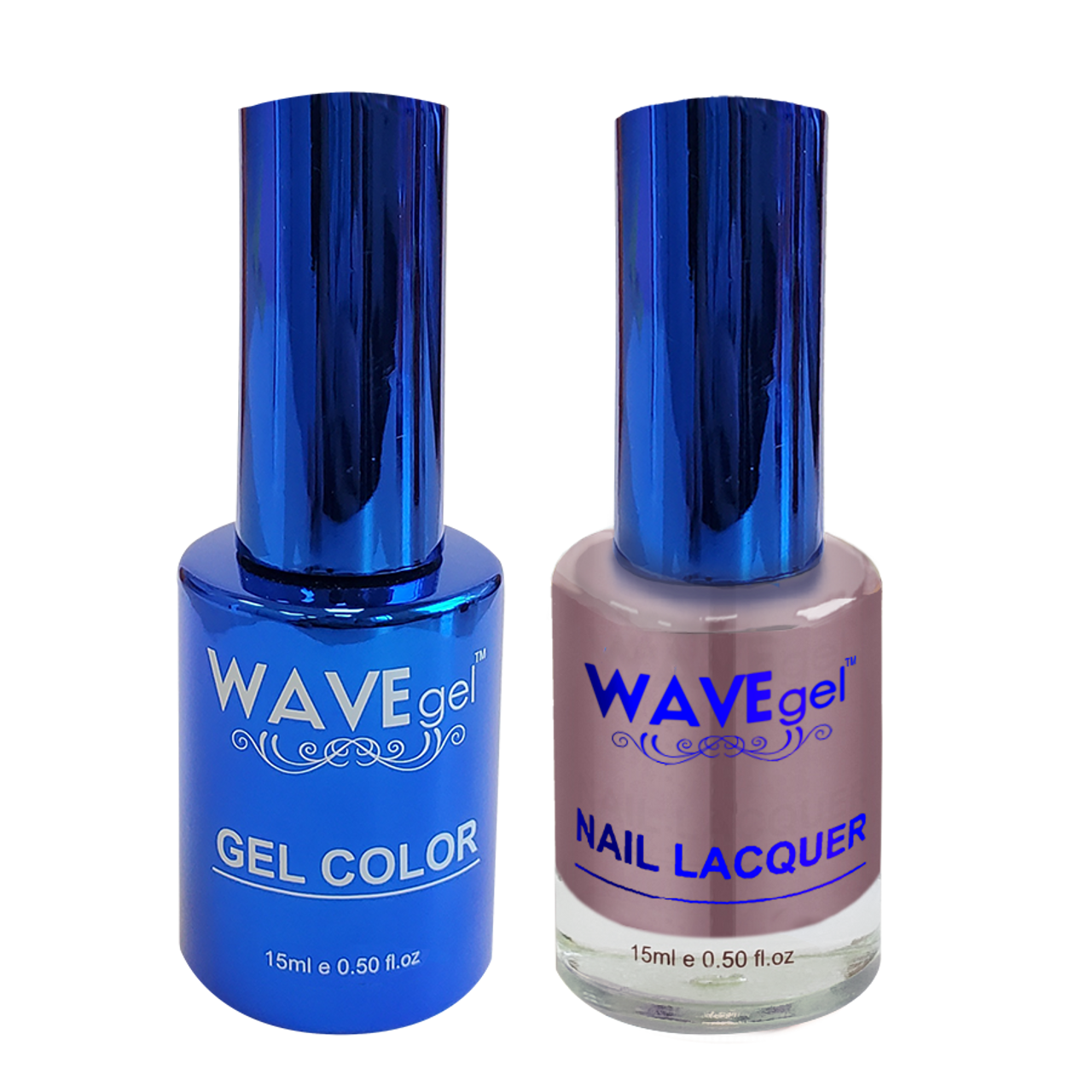 Wave Gel Nail Lacquer + Gel Polish, ROYAL Collection, 016, Mauve Monarch, 0.5oz