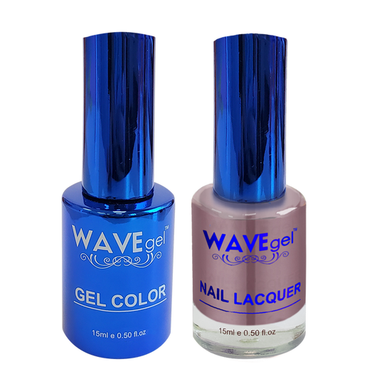 Wave Gel Nail Lacquer + Gel Polish, ROYAL Collection, 016, Mauve Monarch, 0.5oz