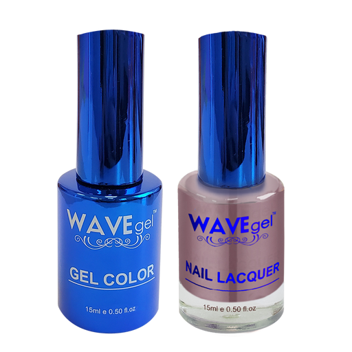 Wave Gel Nail Lacquer + Gel Polish, ROYAL Collection, 016, Mauve Monarch, 0.5oz