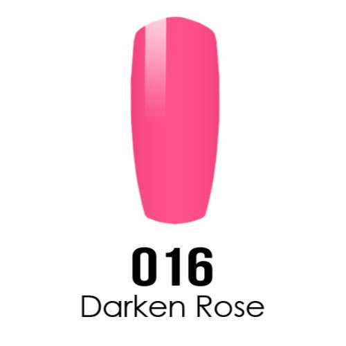 DC Nail Lacquer And Gel Polish, DC 016, Darken Rose, 0.6oz MY0926