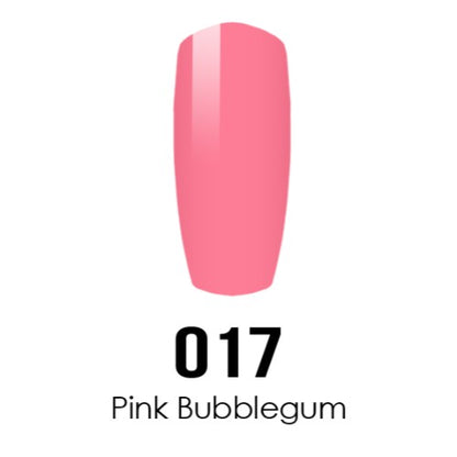 DC Nail Lacquer And Gel Polish, DC 017, Pink Bubblegum, 0.6oz MY0926