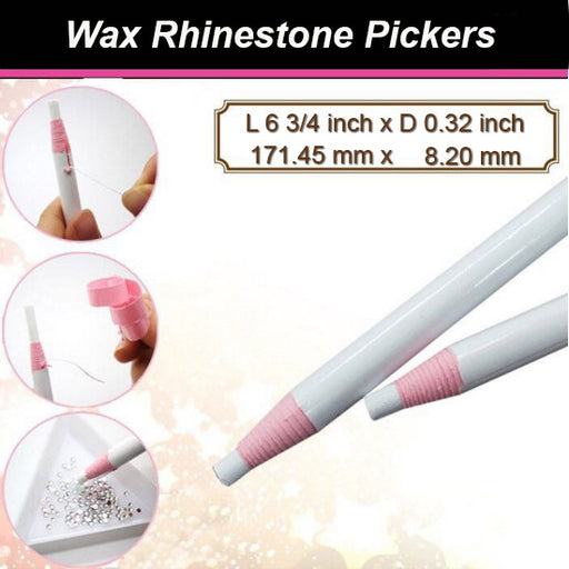 DL-Pro Wax Rhinestone Pickers, 12pcs/box, DL-C378 KK0814