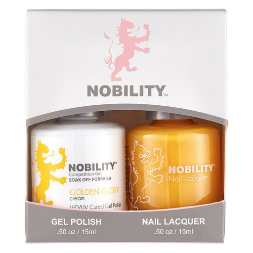 LeChat Nobility Gel & Polish Duo, NBCS019, Golden Glory, 0.5oz KK0906