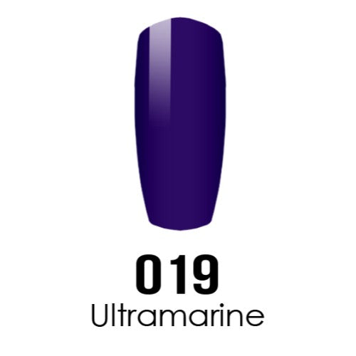 DC Nail Lacquer And Gel Polish, DC 019, Ultramarine, 0.6oz MY0926