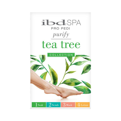 IBD Spa Pro Pedi Purify, Tea Tree 4pcs Packette, 99150