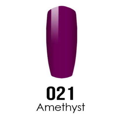 DC Nail Lacquer And Gel Polish, DC 021, Amethyst, 0.6oz MY0926