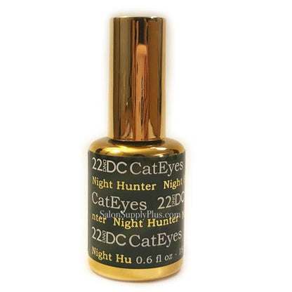 DC Gel Polish Cat Eyes Collection, 022, Night Hunter, 0.6oz MY0926