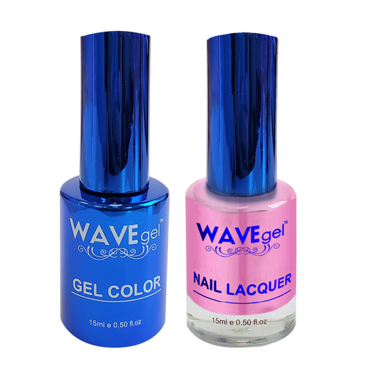 Wave Gel Nail Lacquer + Gel Polish, ROYAL Collection, 022, Pink Palace, 0.5oz