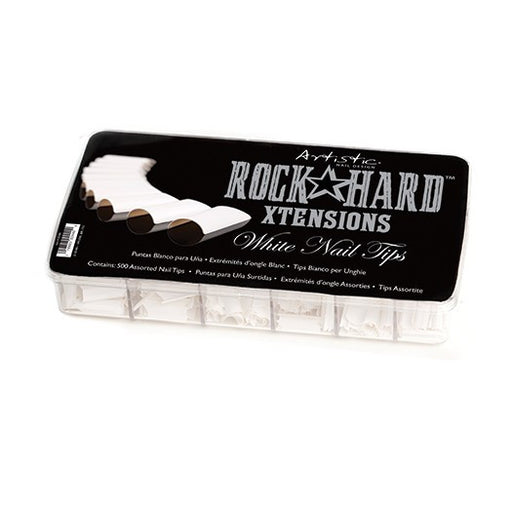 Artistic Rock Hard Xtensions, White Nail Tip, 2440