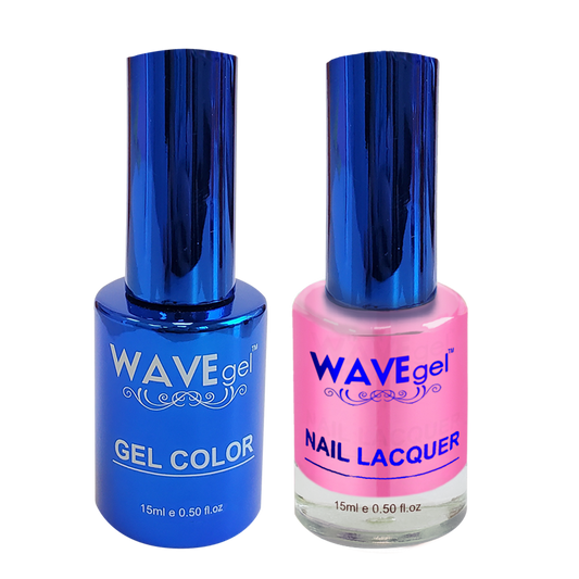 Wave Gel Nail Lacquer + Gel Polish, ROYAL Collection, 024, Sovereign in Pink!, 0.5oz