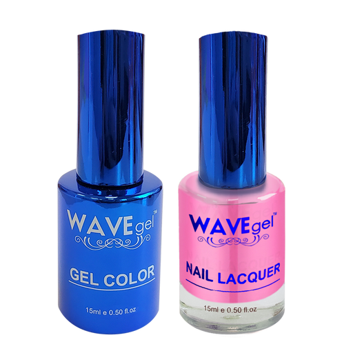 Wave Gel Nail Lacquer + Gel Polish, ROYAL Collection, 024, Sovereign in Pink!, 0.5oz