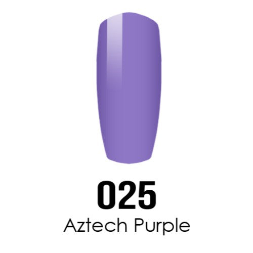 DC Nail Lacquer And Gel Polish, DC 025, Aztech Purple, 0.6oz MY0926