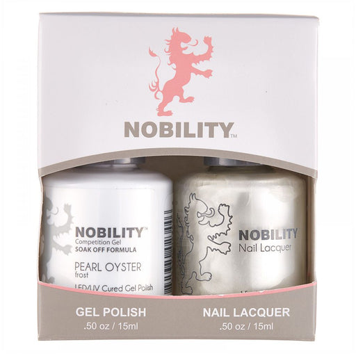 LeChat Nobility Gel & Polish Duo, NBCS026, Pearl Oyster, 0.5oz KK