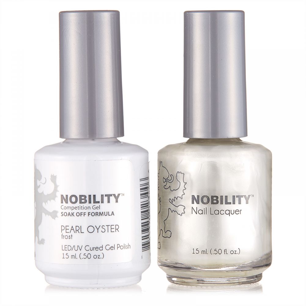 LeChat Nobility Gel & Polish Duo, NBCS026, Pearl Oyster, 0.5oz KK