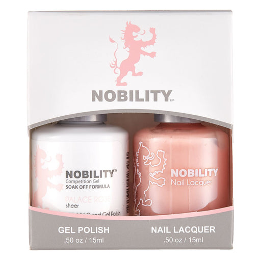 LeChat Nobility Gel & Polish Duo, NBCS028, Palace Rose, 0.5oz KK0917