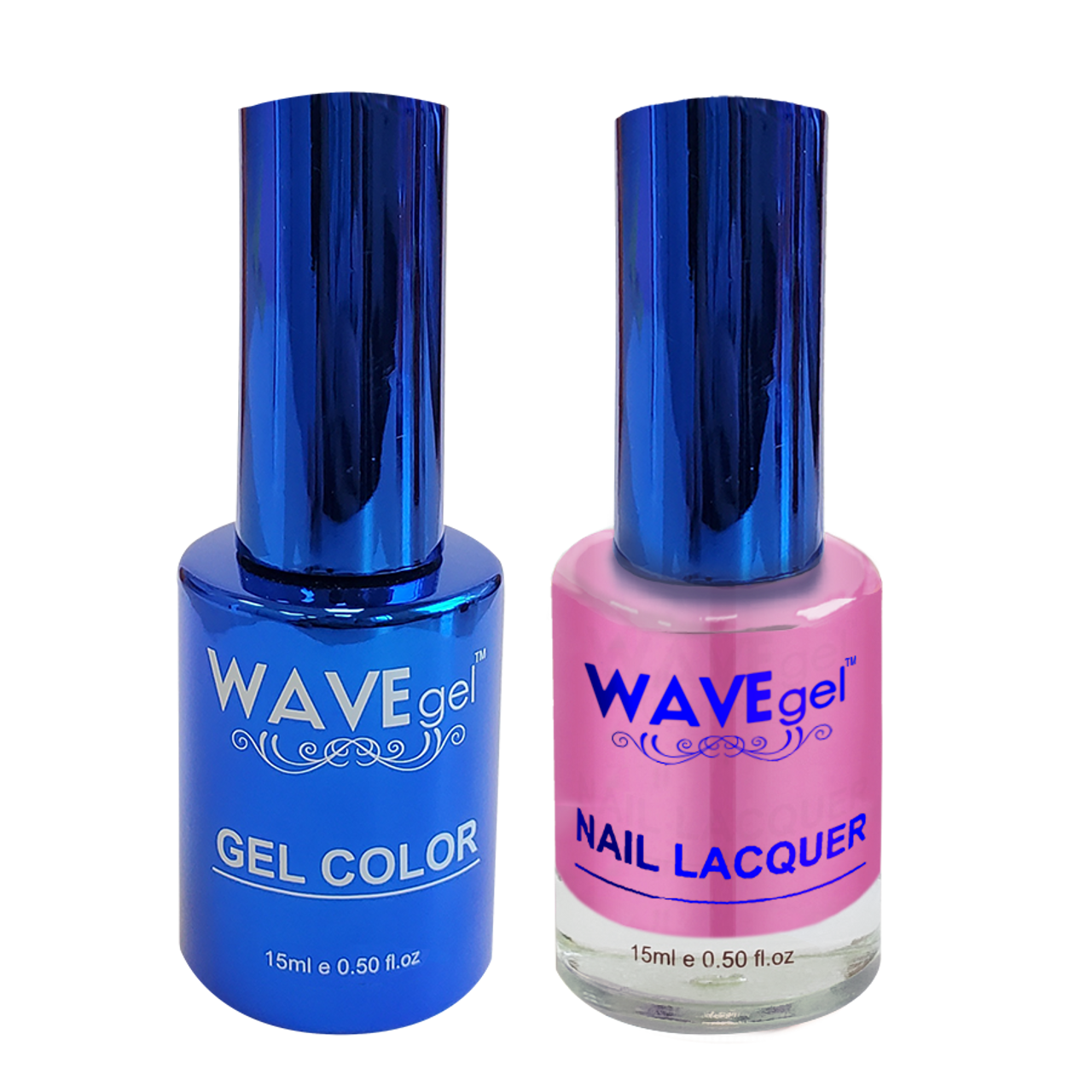 Wave Gel Nail Lacquer + Gel Polish, ROYAL Collection, 028, Princess Bubblegum, 0.5oz