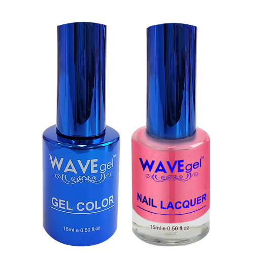 Wave Gel Nail Lacquer + Gel Polish, ROYAL Collection, 029, Pink & Petty, 0.5oz