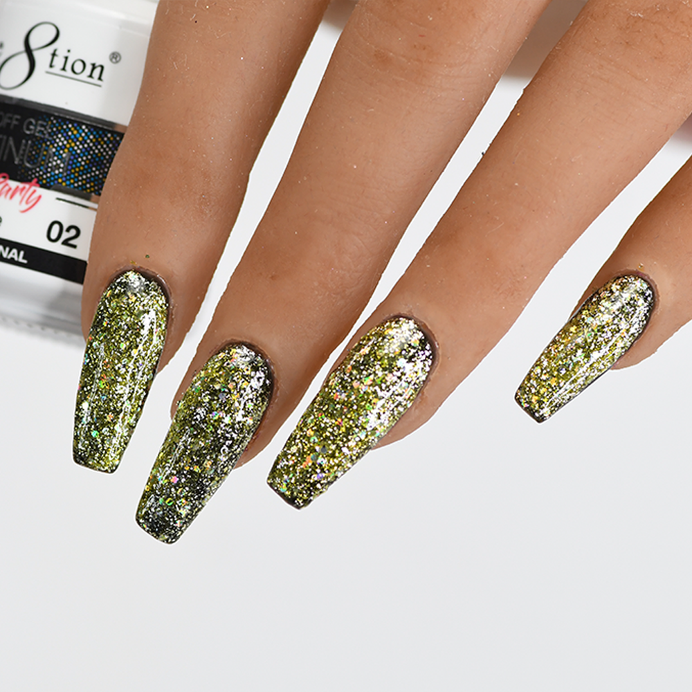 Cre8tion Platinum After Party Gel Polish, 02, 0916-0645, 0.5oz