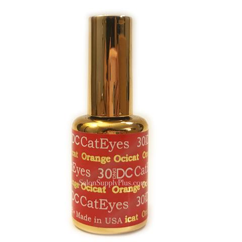 DC Gel Polish Cat Eyes Collection, 030, Orange Ocicat, 0.6oz MY0926