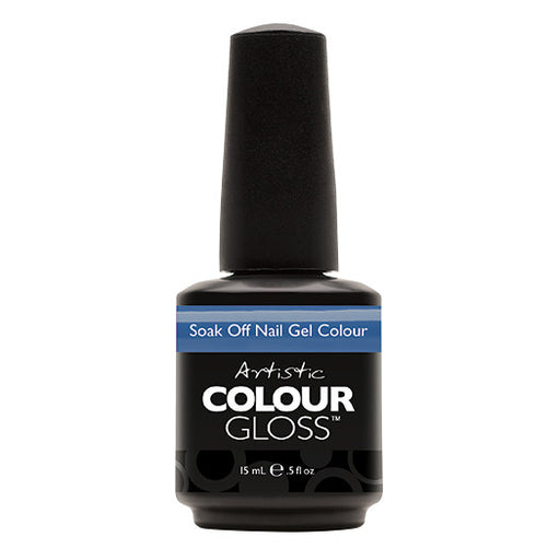 Artistic Colour Gloss, 03163, Budding Fixation, Heather Blue Crème, 0.5oz KK