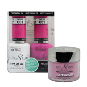 Cre8tion 3in1 Dipping Powder + Gel Polish + Nail Lacquer, 031, Paradise And You, 3104-0631 OK0117MD