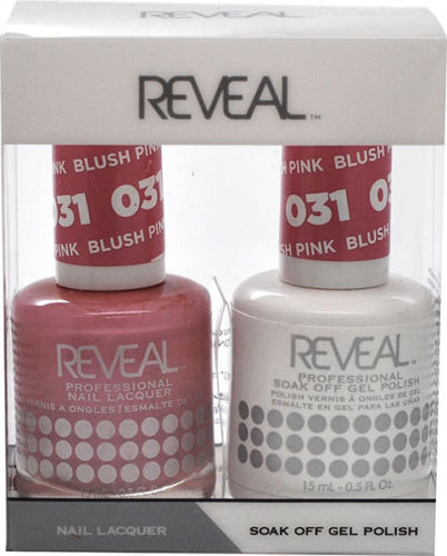 Reveal Gel Polish + Nail Lacquer, 031, Blush Pink, 0.5oz OK0311VD