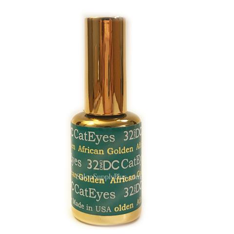 DC Gel Polish Cat Eyes Collection, 032, African Golden, 0.6oz MY0926