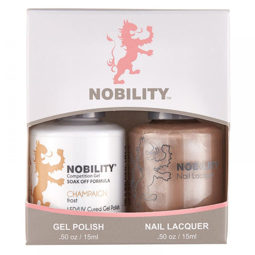 LeChat Nobility Gel & Polish Duo, NBCS032, Champaign, 0.5oz KK