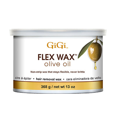 Gigi FLEX WAX OLIVE OIL, 13oz, 0348EC, 448467 KK BB