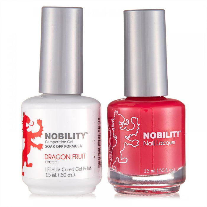 LeChat Nobility Gel & Polish Duo, NBCS035, Dragon Fruit, 0.5oz KK0917