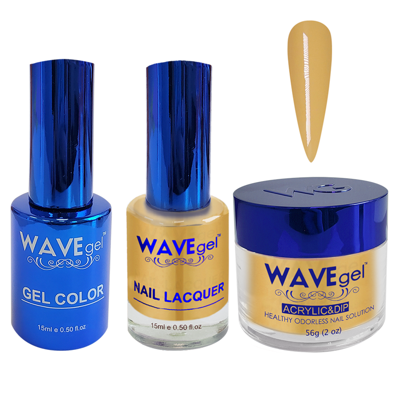 Wave Gel 4in1 Dipping Powder + Gel Polish + Nail Lacquer, ROYAL Collection, 035, Trooping the Colour