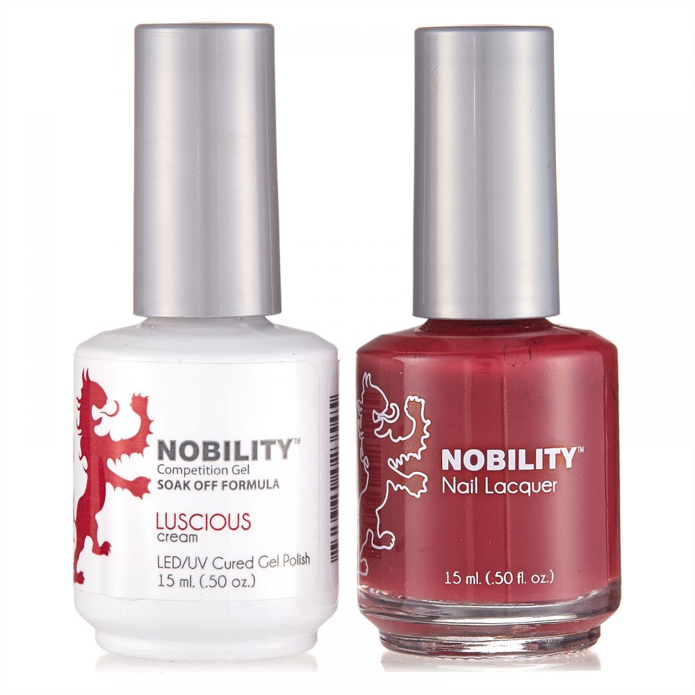 LeChat Nobility Gel & Polish Duo, NBCS036, Luscious, 0.5oz KK0917