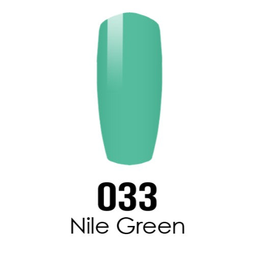 DC Nail Lacquer And Gel Polish, DC 033, Nile Green, 0.6oz MY0926