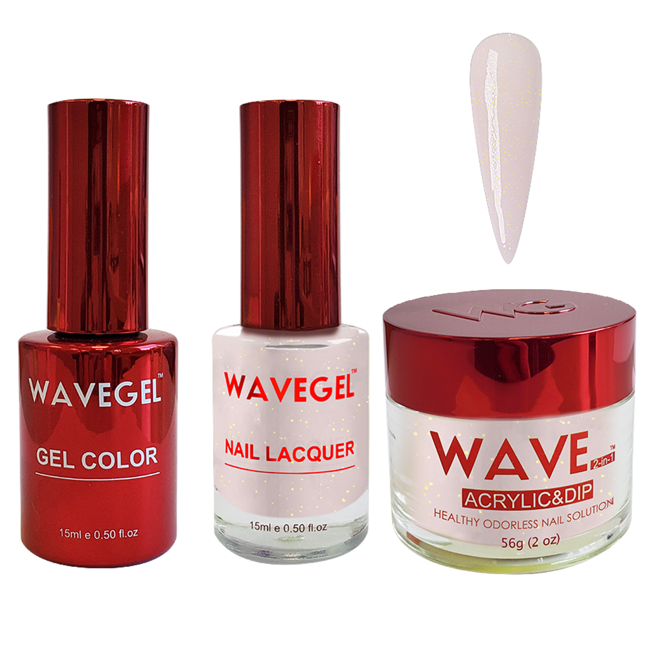 Wave Gel 4in1 Dipping Powder + Gel Polish + Nail Lacquer, QUEEN Collection, 003, Sovereign