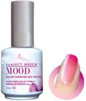 LeChat Mood Perfect Match Color Changing Gel Polish, MPMG04, Angel's Breeze, 0.5oz KK0823 BB