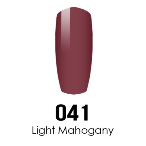 DC Nail Lacquer And Gel Polish, DC 041, Light Mahogany, 0.6oz MY0926