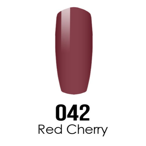 DC Nail Lacquer And Gel Polish, DC 042, Red Cherry, 0.6oz MY0926