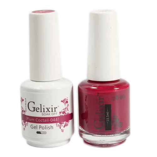 Gelixir Nail Lacquer And Gel Polish, 044, Falured, 0.5oz KK1010