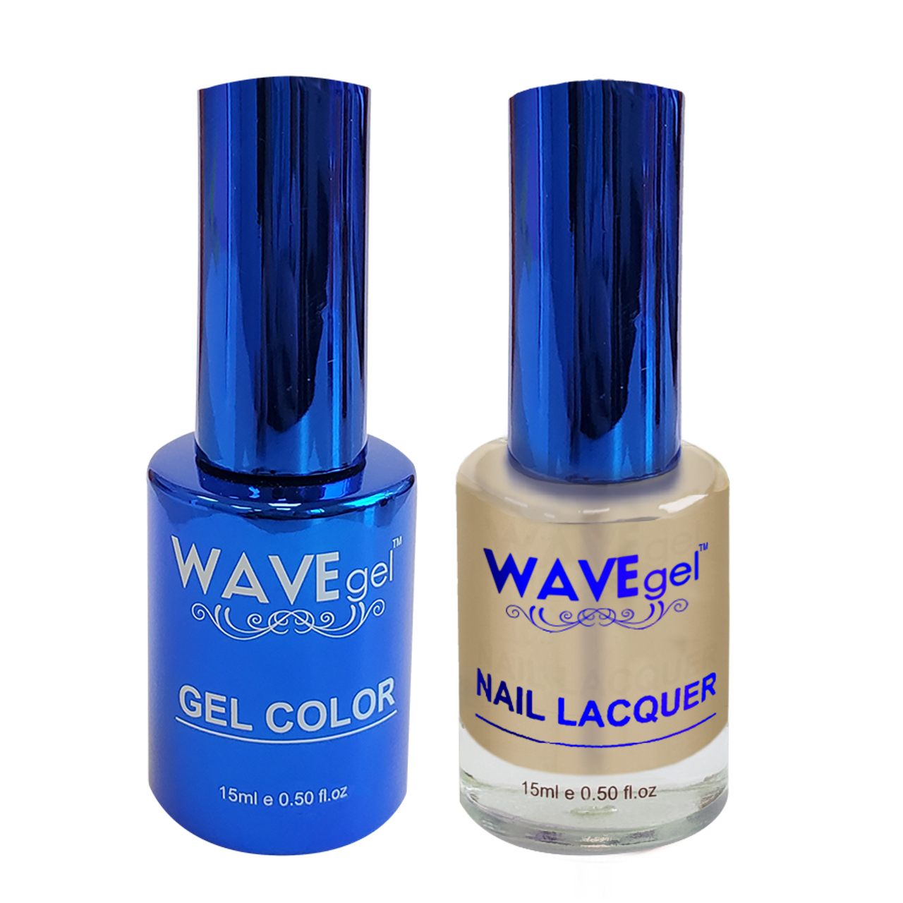 Wave Gel Nail Lacquer + Gel Polish, ROYAL Collection, 044, Grey Bandit, 0.5oz