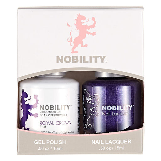 LeChat Nobility Gel & Polish Duo, NBCS045, Royal Crown, 0.5oz KK0917