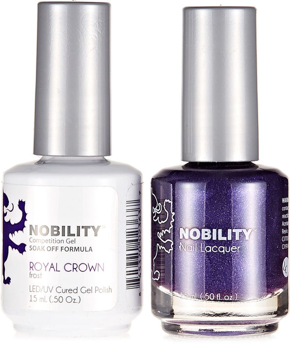 LeChat Nobility Gel & Polish Duo, NBCS045, Royal Crown, 0.5oz KK0917