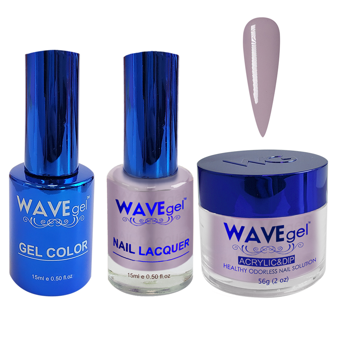 Wave Gel 4in1 Dipping Powder + Gel Polish + Nail Lacquer, ROYAL Collection, 045, Queen's Residence