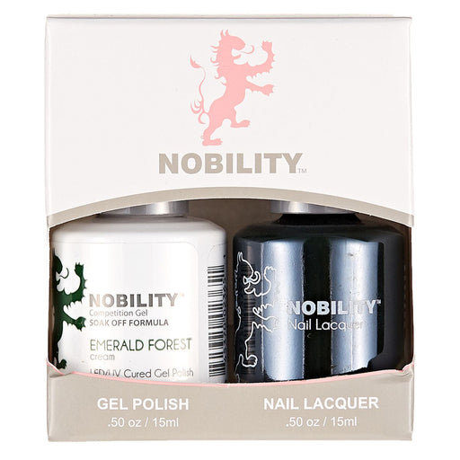 LeChat Nobility Gel & Polish Duo, NBCS047, Emerald Forest, 0.5oz KK