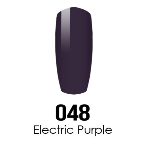 DC Nail Lacquer And Gel Polish, DC 048, Electric Purple, 0.6oz MY0926