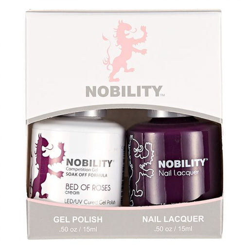 LeChat Nobility Gel & Polish Duo, NBCS049, Bed Of Roses, 0.5oz KK