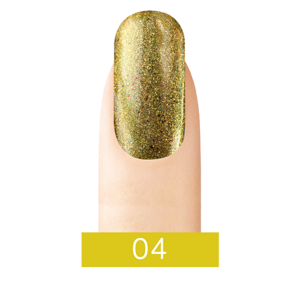 Cre8tion Chrome Nail Art Effect, 04, Gold, 1g