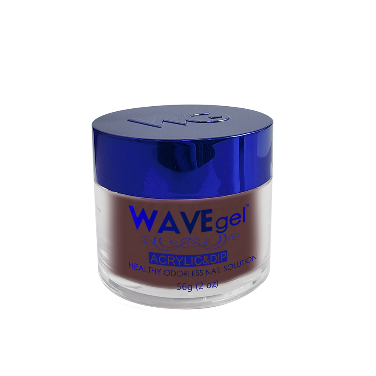 Wave Gel Acrylic/Dipping Powder, ROYAL Collection, 050, Dark Crimson, 2oz