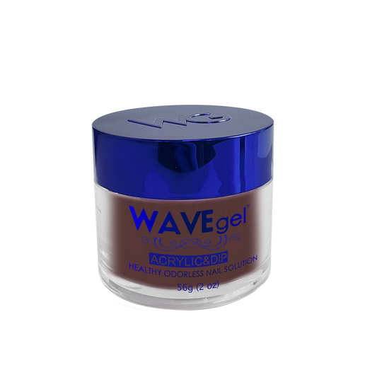 Wave Gel Acrylic/Dipping Powder, ROYAL Collection, 050, Dark Crimson, 2oz